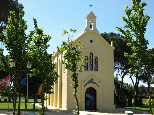 Ermita de Nuestra Señora de las Salinas, (Capilla Milenium Cristóal Gabarrón). Palacio Balneario de las Salinas de Medina del Campo