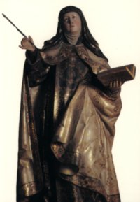 Escultura de Sta. Teresa de Jess
