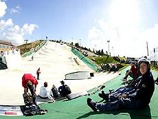 Una pista de esquí en Reino Unido. EL DÍA DE VALLADOLID