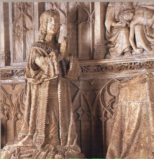 Atribuida a Gil de Siloe, Estatua funeraria de Padilla, Burgos. Museo de Burgos.