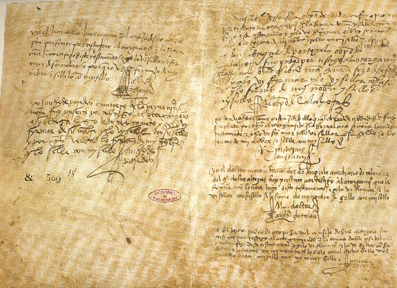Cubierta del Testamento de Isael la Católica