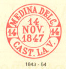 Marcas de franquicia, años de 1843 á 1854