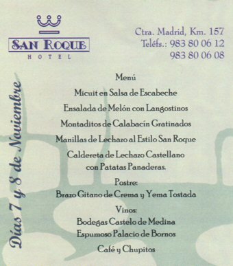 RESTAURANTE SAN ROQUE