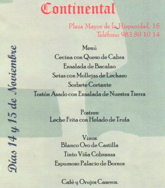 RESTAURANTE CONTINENTAL