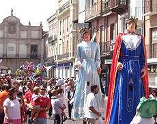 Gigantes y Cabezudos en Medina del Campo