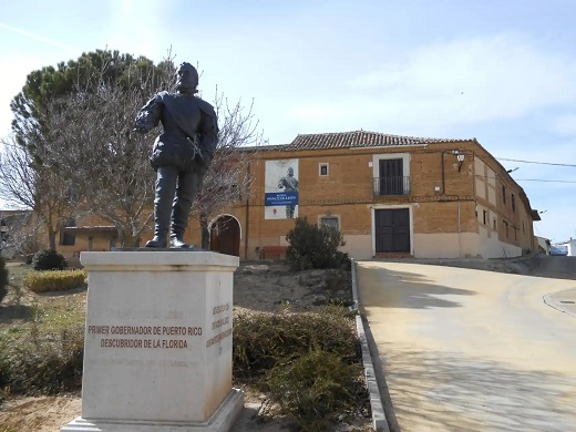 Monumento a Juan Ponce de León en Santervás de Campos (Valladolid). Ayuntamiento de Santervás de Campos