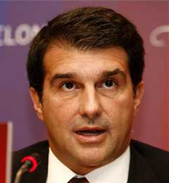 Laporta despertó expectación entre los culés zamoranos