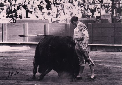 Manolo Blázquez Jiménez. Todo elegancia. Fotografía cedida por el torero para esta página