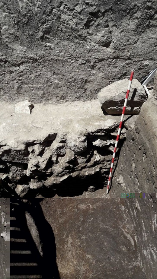 Restos arqueológicos de la muralla de Ávila datados en el siglo I. AYUNTAMIENTO DE ÁVILA