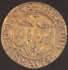 Doble excelente, piezas de oro creada a partir de la Real Pragmática de Medina del Campo, de 1497