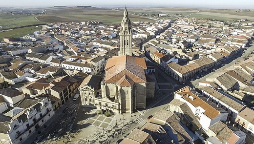 Vista aérea de Nava del Rey

