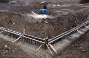 Obras del colector del arroyo Adajuela en febrero del 2004. / FRAN JIMÉNEZ