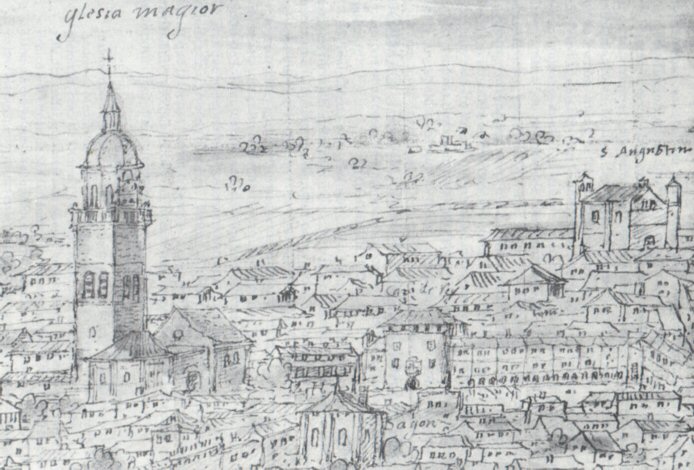 Wyngaerde. Plaza Mayor