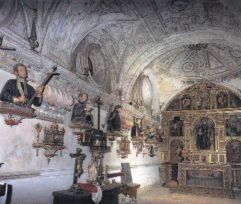 Relicario del antiguo convento de jesuitas (hoy iglesia de Santiago)