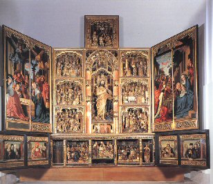 Retablo de San Juan Bautista de la iglesia del Salvador de Valladolid