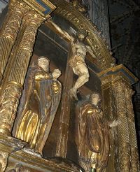 Retablo de El Calvario de Santa María Magdalena. 