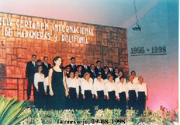 XLIV Certamen Internacional de Habaneras y Polifonía de la ciudad de Torrevieja 29-08-98 Fotografía ampliable