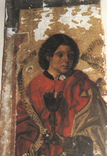 Tabla del retablo de la iglesia de San Nicolás de Bari en Madrigal de las Altas Torres