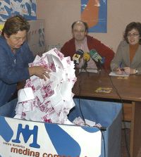 Un momento del sorteo celebrado ayer. / FRAN JIMÉNEZ 