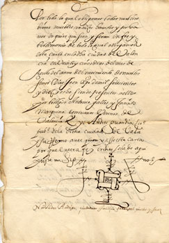 Carta de poder entre mercaderes valencianos para acudir a las ferias de Medina del Campo; 1615