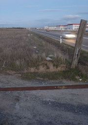 Terrenos donde se instalarán las naves del vivero. / FRAN JIMÉNEZ