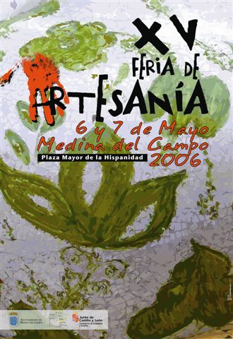 Cartel de la  XV Feria de Artesanía de Medina del Campo