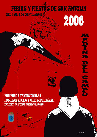 Cartel de las Ferias y Fiestas de San Antolín 2006 