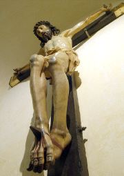Cristo de la Paz restaurado. / FRAN JIMÉNEZ