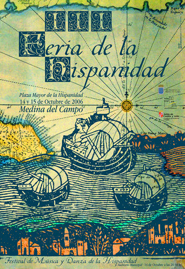 Cartel de la III Feria de la Hispanidad