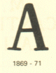 M arcas de abono, años 1869 á1186