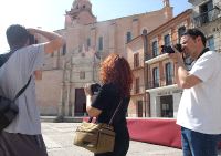 Tres participantes en el rally de Medina del Campo. / FRAN JIMÉNEZ