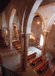 Iglesia de Santa María de la O de Wamba. / FRAN JIMÉNEZ