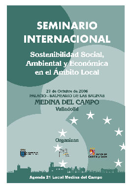 Seminario Internacional, Sostenibilidad Social, Ambiental y Económica en el Ámbito Local