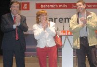 Ángel Villalba, Ana Vázquez y Jorge Félix Alonso. / F. JIMÉNEZ