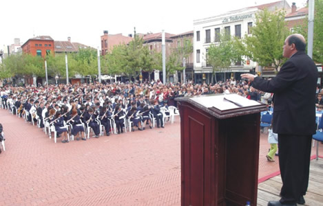 I Encuentro Provincial de Bandas de Msica en Medina del Campo