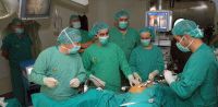 Operacin por ciruga laparoscpica efectuada en el Hospital Comarcal de Medina del Campo. / FRAN JIMNEZ