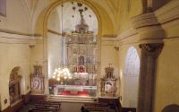 Interior de la iglesia medinense de San Miguel. / F. J.