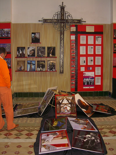 Exposición retrospectiva del XIX Encuentro Nacional de Cofradías de Medina del Campo en la Sede Social de la Hermandad del Santísimo Cristo de la Providencia de Alboraya (Valencia) 