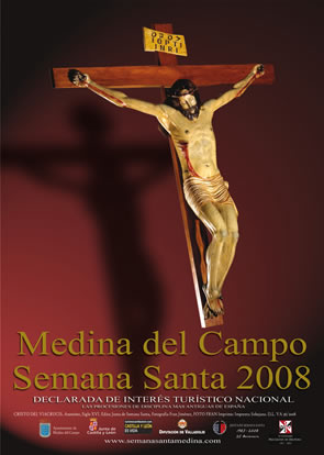 Cartel anunciador de la Semana Santa de Medina del Campo 2008