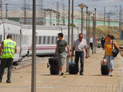 Estación de Renfe de Medina del Campo. / FRAN JIMÉNEZ 