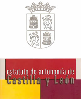 Portada del Estatuto de la Autonomía de Castilla y León (enlace externo de la Junta de Castilla y León)
