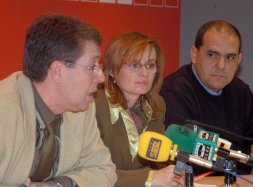 Jorge Félix Alonso, Ana Vázquez y Alfredo Losada en una imagen de archivo. / F. JIMÉNEZ 