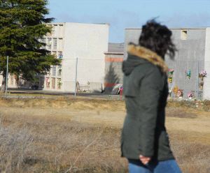 Terrenos anexos al cementerio de los Llanos en los que se proyecta la ampliación. / FRAN JIMÉNEZ