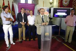 El presidente de la Diputacin de Valladolid, Ramiro Ruiz Medrano, presenta el VII Torneo de Tenis Diputacin de Valladolid