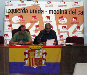 Juan Carlos Moreno durante su intervención