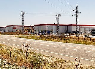 Polgono escaparate de Medina del Campo donde estar ubicada la granja marina. Ivn Lozano