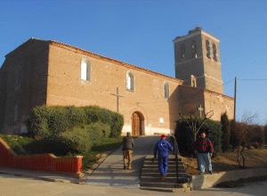 Iglesia de Santa María Magdalena de Brahojos de Medina. / FRAN JIMÉNEZ