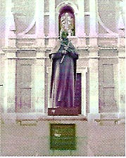 Estatua de San Juan de la Cruz