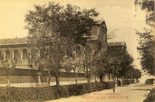 Antiguo Hospital de Simón Ruiz. Fachada principal. 1918-1919