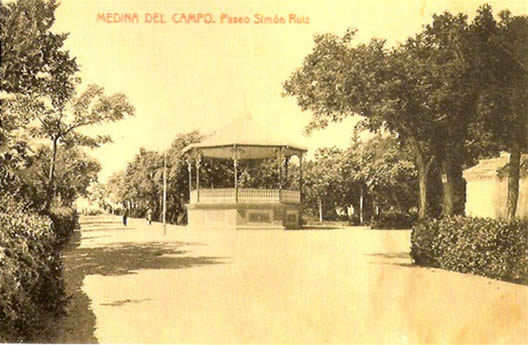 Templet de los jarrdines del Hospital de Simón Ruiz. Tomas, h 1920